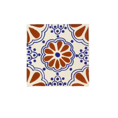 China Glazed Metallic Tiles Custom Mexican Ceramic Tiles for sale