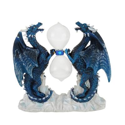 China Dragon Large Statue Sandglass Double Timer from Europe for sale