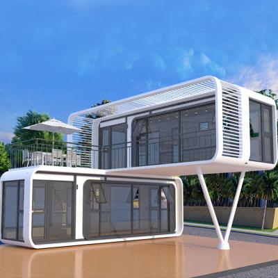 China China Hot Sale Modern Apple cabin house manufacture Apple cabin Tiny house Modular 20 40 Feet Movable Prefab House for sale