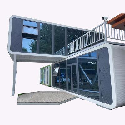 China Chinese Design Style Steel Apple Cabin Portable House for Tiny House Hotel and Office for sale