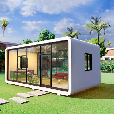 China Outdoor Apple cabin mobile hotel smart office glass sun room cafe scenic spot space capsule for sale for sale