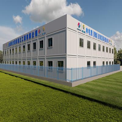 China Hot Sale Prefabricated Container House Office Building Online Technical Support Full King Postmodern CN;SHN FQ-009 for sale