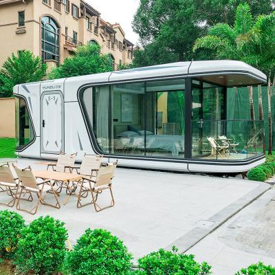 China Prefabricated office Pod modular capsule house garden office house for sale