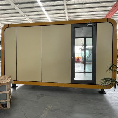 China Apple Cabin Outdoor Living and Working Office Customized Modular Design Prefabricated  Panel Houses for sale