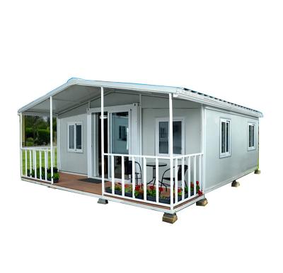 China Customized water proof  Double wing container houses  20FT/40FT Expandable Container House foldable container house for sale