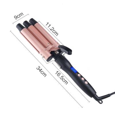 China High Quality Aluminum Curly Hair Straightener Dual Function Stick Without Hurt Natural Curly Hair for sale