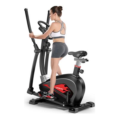 China Home Multifunctional Elliptical Adjustable Screen LCD Machine Indoor Elliptical Trainer for sale