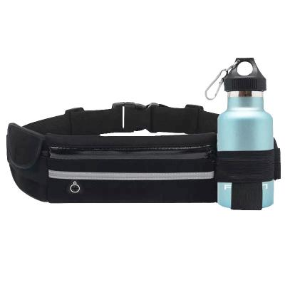 China Water Proof Outdoor Sports Running Neoprene Fashion Ladies Fitness Recycling Men's Waist Bag Running Pussy Packs Worthless Bottle Wholesale for sale