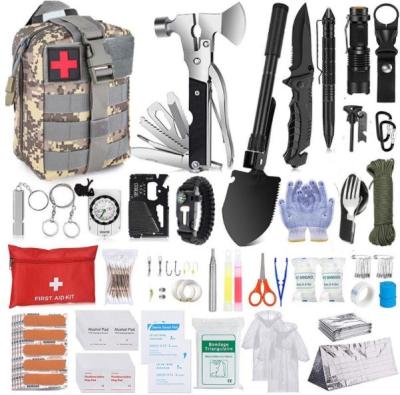 China Hot Selling EDC Camping Outdoor 36 in 1 Emergency Camping Survival Kit for sale