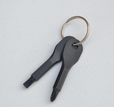 China Stainless Steel Innovation Metal Gift 4 In 1 Key Chain Key Multi Shaped Tool for sale