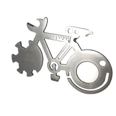 China Ruler Free Sample Custom Fun Key Chain Available 15 In 1 EDC Multi Tool for sale