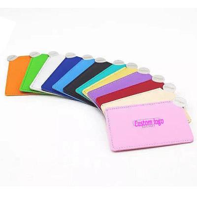 China Agriculture Free Sample Promotional Gift Pouch Metal Custom Logo Purse Mirror Steel for sale