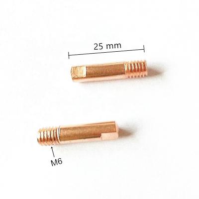 China Binzel 15AK CO2 MIG Torch 0.8mm Copper Contact Tip for Long-Lasting Welding Performance for sale