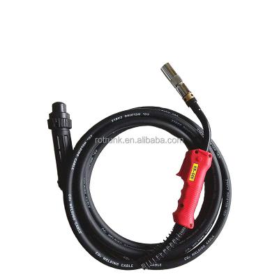 China 500A European Connector CO2 Gas Shielded Welding Torch for Portable Welding Equipment for sale