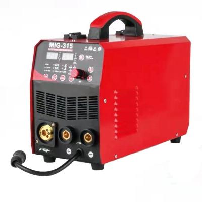 China Easy to Operate MIG315 Inverter Welding Machine for Multi-function IGBT 4 in 1 ARC Welders for sale