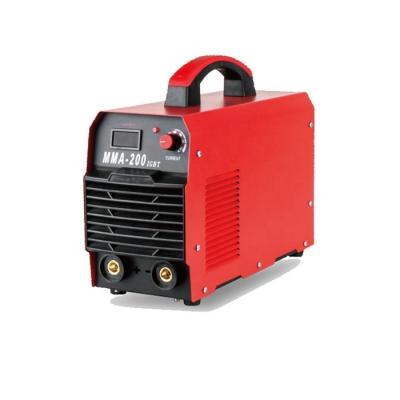 China 200amp IGBT Inverter Arc Welding Machine 380X150X300 mm Mini Portable for DC MOTOR for sale