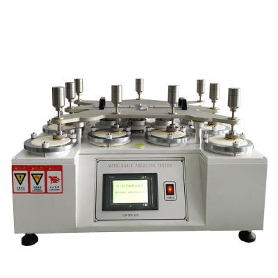 China Martindale / Pilling Fabric Martindale Abrasion / Abrasion Tester HS-MD-1 Price for sale