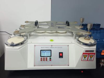 China Textile Fabric Martindale Abrasion Testing Machine / 4 Heads Martindale Abrasion Testing Machine HS-MD-1 for sale