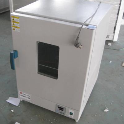 China Medicine Curing Mobile Free Standing Roller 70L Hot Air Circulation Oven 300 Celsius for sale