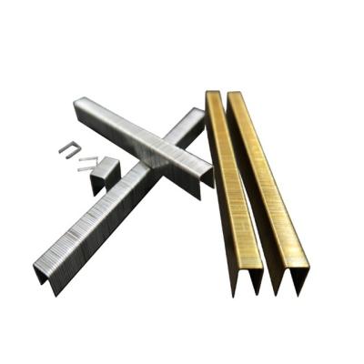 China / Pneumatic Stapler Pins Top Sales Gauge 22GA 71 Series Furniture Wood Fastening Used Staples for sale