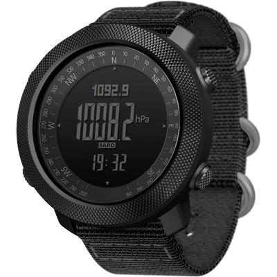 China Outdoor Altimeter Men's Barometric Compass Sports Watch Meter Waterproof Electronic Swimming Step Fish Tactical Watch for sale