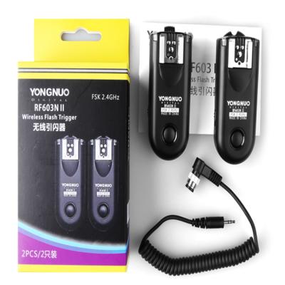 China Yongnuo Update RF-603 II Wireless N3 Flash for D90/D600/D3100/D3200/D5000/D5100/D5200/D7000 RF-603 II N3 for sale