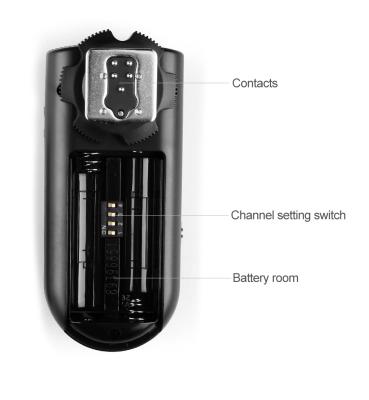 China Remote control transceiver Yongnuo RF-603 II radio flash boot for C1 Canon 60D/350D/450D/500D/550D/600D/650D/700D RF-603 II for sale