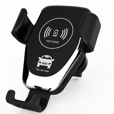 China Mobile Phone Dropshipping Auto Car Phone Holder CF90 Qi Wireless Charger for sale