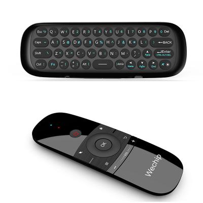 China Fancytech w1 Mini Wireless Keyboard Dropshipping Mini Wireless Keyboard Air Fly Mouse Gyro Compass Sensing Sensor Remote Control for sale