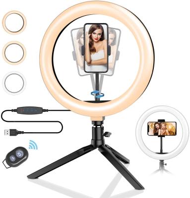 China Touch Screen Dropshipping Photo Studio Selfie LED Ring Light with Remote Control for sale