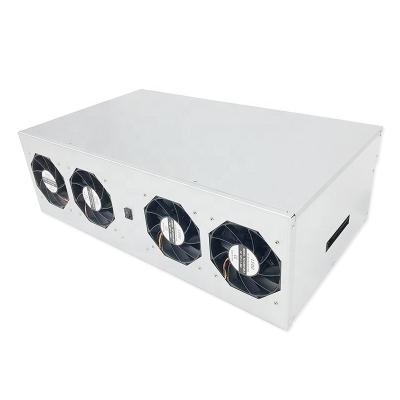 China With fan machine chassis motherboard 8gpu 847 pro/b85/b75 graphics card Rig Case Box 8 GPU server case for sale