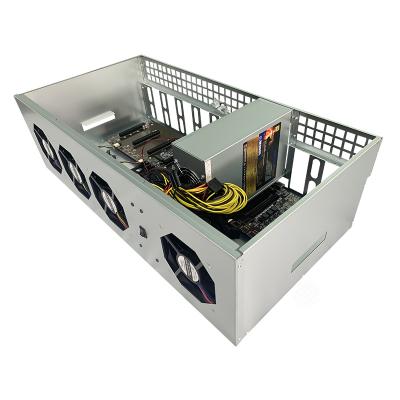 China With silent 70mm PSU spacing fan case. 12 Server 8gb 3080 Case 8 GPU 3090 3080 Graphics Cards for sale