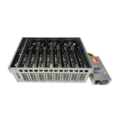 China With Silent Fan PC 8GPU Card Machine Case Gpu Server Chassis Rig Cpu Case With 847 for sale