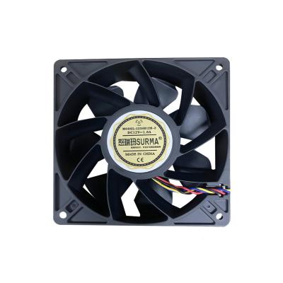 China Computer Case 12*12*4cm Silent Fan 12v 12038 Blower 3000rpm Cfm Fans Powerful High Cooling for sale