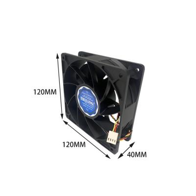 China Computer Case 6000rpm Fan Gpu Case Fans 12v 2.7a 12038 Fans Cooling for sale