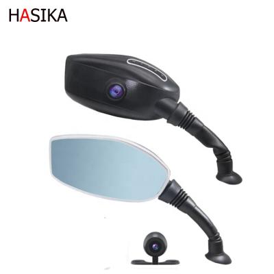 China Waterproof Front And Rear Dual HD Electric Vehicle Driving Motorcycle Mirror Camera Recorder for sale