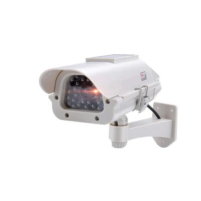 China Waterproof / Weatherproof To Imitate Cheap Dummy Solar Powered Fake Camera CCTV Dummy Security Camera With Led Flashing for sale