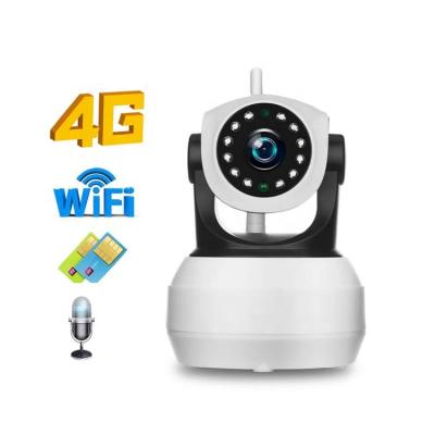 China PAN-TILT 4G 3G Sim Card 1080P HD Wireless Home WIFI Surveillance P2P GSM LTE APP Camhi Indoor IP Camera for sale