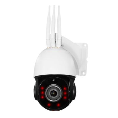 China Waterproof / Waterproof HD ptz 20X Zoom 1080p AI 4g Tracking Wireless IP Camera with sim card for sale