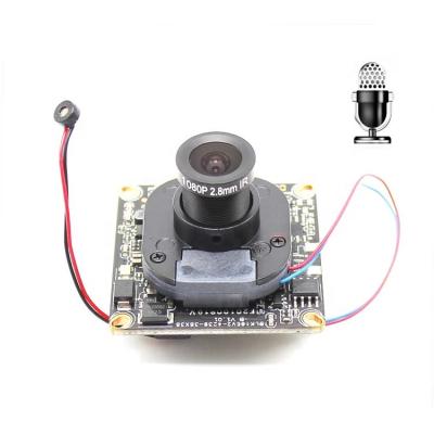 China H.265 1080P IP Camera Panel with Microphone Pickup XMEYE 1080P CCTV IRCUT DIY HSK-MDI04G Audio Module for sale