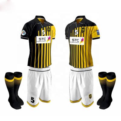 China Soccer Uniform Sets Youth Soccer Jersey Kids Football Team Soccer Uniform for sale