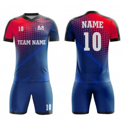 China Sets Soccer Uniforms Customized Polyester Soccer Kits Soccer Uniforms Quick Dry Goalkeeper for sale