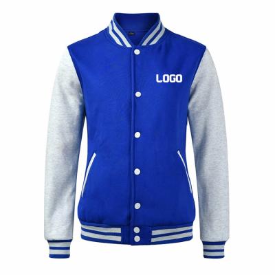 China Wholesale Blank Anti-wrinkle Mens Blank Jackets Sublimation Bomber Varsity Jacket Custom Baseball Jacket for sale