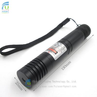 China Retail FU450ALX-BXS22 Portable Blue LINE 445-450nm 0.1-1000mW lazer module adjustable focus with ON/OFF, 14500 batteries laser indicator for sale