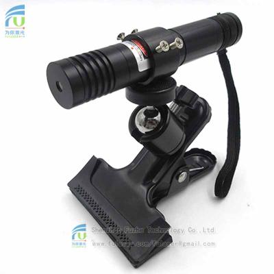 China Retail FU845ADX-BXS22 845nm 0.1~450mW IR Dot Point Lazer Portable Infrared Invisible Indicator Adjustable Focus With ON/OFF Button for sale