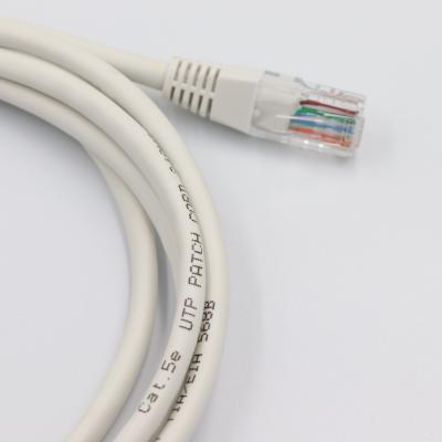 China Manufacturer Liansu Telecommunication Cat5e Utp Lan Cable Wholesale Pvc Lszh Jacket Network 1m-80m Cable Length for sale