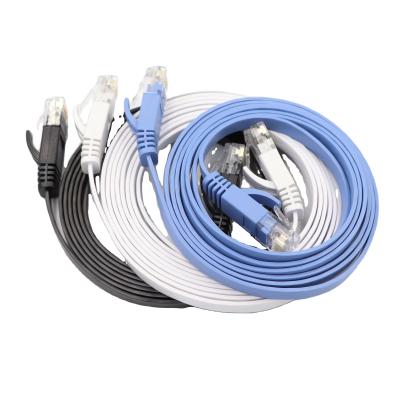 China Telecommunication Liansu Factory Price Hot Sale Cat6 Utp Patch Cord Thin Flat Utp Cat6 Cable for sale