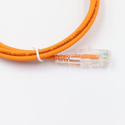 China High Quality Connector Lan Cable Slim Utp Cat Available Customized Telecommunication Liansu Wholesale Rj45 Plug Very Tiny Outdoor 6 30AWG OD: 2.8mm for sale