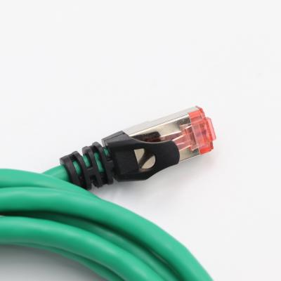 China Chinese Telecommunication Liansu Supplier 1m-80m Cable Length Network Customized Cat6a Round Sftp Lan Cable Available for sale