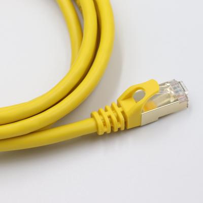 China Telecommunication Liansu Cat7 Patch Cord Rj45 Cat7 Connector Shielded Ethernet Cable for sale